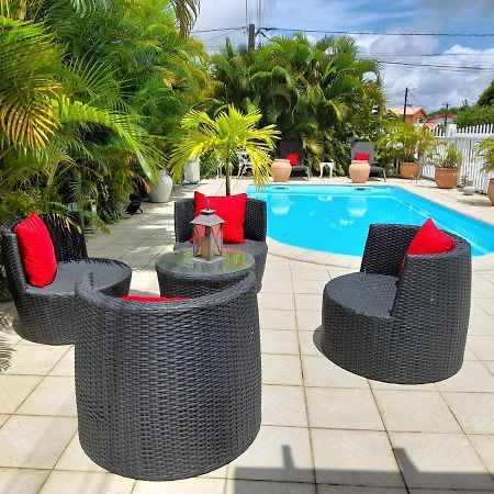 Ferienwohnung Coquet F2 Climatise Avec Piscine Au Lamentin Le Lamentin Exterior foto